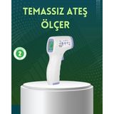 Savarga Kızılötesi Temassız Ateş Ölçer LCD Ekranlı Hassas Termometre