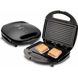 Savarga Mini Granit Elektrikli Tost Makinesi 2 Tost Yapışmaz Yüzey 750W SSM-2513 (4801)