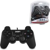 Savarga Ps3 Siyah Oyun Kolu Analog Titreşimli USB Kablo 15 Tuş - 2 Analog - 8 Yön Tetikleyici 1.8mt Kablo (4801)