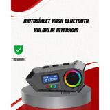 Savarga Suya Dayanıklı Bluetooth Interkom 5.4 Hoparlör 500MAH Batarya ve Fm Radyo Özellikli