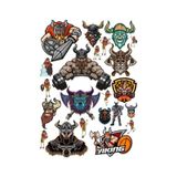 Savaşçı Viking Sticker Set 15 Parça Telefon, Tablet, Defter, Laptop Sticker