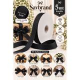 SavBrand 2 cm Grogren Kurdele 5 Metre – Dekoratif Hobi, Süsleme, Hediye Paketleme ve El İşi Kurdelesi