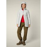 Save The Duck D47180W-CAROL Gri Çizgili Kadın Spor Ceket