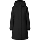 Save The Duck Siyah Kadın Dik Normal Düz Parka P45930W