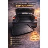 SAVEK Fiat Doblo Combi 2010-2015 Uyumlu Bagaj Havuzu - Siyah