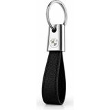 SAVEK Lüks Bmw Anahtarlık Metal Deri – Premium Şık Tasarım 11 x 2 cm Çift Tarafı Logolu Araba Aksesuar