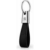 SAVEK Lüks Seat Anahtarlık Metal Deri – Premium Şık Tasarım 11 x 2 cm Çift Tarafı Logolu Araba Aksesuar