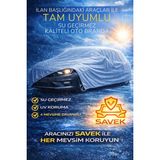 SAVEK Toyota Corolla 2007-2012 Araba Branda , Oto Örtüsü , Çadır - Gri
