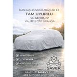 Savek Toyota Corolla 2007-2012 İle Uyumlu Araba Brandası , Lüx Kalite Miflonlu Oto Branda , Çadır Örtüsü