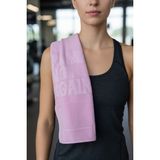 Savessa Spor Havlusu - 40x100 cm Pembe - Kadın - Fitness - Pilates - Yoga - Ter Emiciliği Yüksek