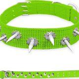 Savex Dokuma Civili Kopek Boyun Tasmasi Yesil 5*80 Cm