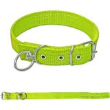 Savex Dokuma Köpek Boyun Tasması Yeşil 3*60 cm - 3 x 60 cm