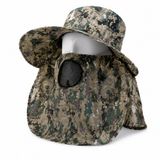 Savex Ense Korumalı Outdoor Şapka - Maskeli - Dijital Kamuflaj (M-1)- Savex