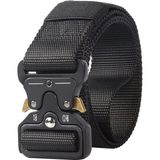 Savex Outdoor Taktik Kemer - Metal Toka - Siyah - 120cm