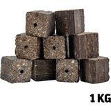 Savex Sazan Yemi - Delikli Küspe - Ayçiçek - Kare - 1 kg Paket - Çok Renkli - Standart