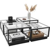 Savita Home Carrera Orta Sehpa - siyah