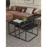 Savita Home Damla Ikili Orta Sehpa - 50 cm - Bendir