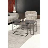 Savita Home Solo Orta Sehpa Zigon Sehpa Set - 41 cm - Bendir