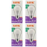 Şavk 12W 4000K (Günışığı) E27 Duylu Led Ampul (4 Adet)