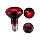 Şavk 250W R125 220V Kırmızı Cam Isı Ampulü