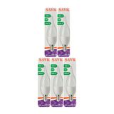 Şavk LED Ampul, 5,5W, 420Lm, Sarı Işık 3000K, E14 Duylu, 5 Adet