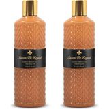 Savon De Royal Luxury Vegan Duş Jeli Eden's Pearl 500 ml 2 Adet, Yasemin, Amber, Zencefil - 1000 ml