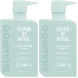Savon de Royal Miracle Şampuan 500 ml | Ince Telli Saçlar | Canlandırıcı Etkili | Kolajen | Tuz Içermez (2 paketi)
