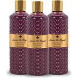 Savon De Royal Pearl 3x500 ml Mor Duş Jeli