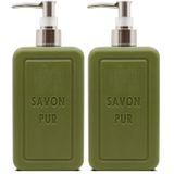 Savon De Royal Savon Pur Luxury Vegan Sıvı Sabun Yeşil (500 ml) 2li paket