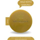 Savonnova Doğal Keçi Sütü Sabunu, Renk Eşitlemesi, Aydınlatıcı, Onarıcı Sabun 100 Gr