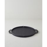 Savor Premium Yuvarlak Grill Tava 34 cm Siyah
