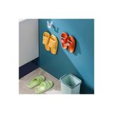 SAVORYHOME 2 Adet Yapışkanlı Yazlık Kapı Banyo Terlik Asma Ayakkabı Askısı Tutucu Kurutma Rafı