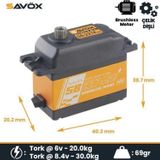 Savox Sb2274sgp Digital Servo Brushless Motor With Soft Start High Voltage Çelik Dişli
