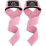 Savur Padded Lifting Straps / Crossfit Halter Kayışı - Pembe - Standart