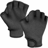 Savur Yüzücü Eldiveni / El Paleti / Aqua Flippers - Siyah