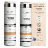Saw Palmetto & Siyah Sarımsak & Panax Ginseng Şampuanı 2 Adet | Copper Peptidli Saç Dökülmesine Karşı Bakım 300 ml