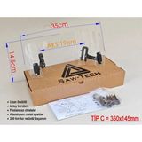 Saw-Tech Üniversal Deflektör Rüzgar Saptırıcı GENIŞLIK:350MM x YÜKSEKLIK:145MM