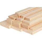 Sawood 2 cm x 4 cm x 50 cm Silinmiş Kereste 6 Adet