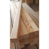 Sawood 4 cm x 4 cm Silinmiş Kereste 100 cm 2 Adet Doğal Çam Ağacı Malzeme Özellikleriyle