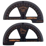 Sawset Gönye Testere Açısı SAWSET PRO. Patentli Matematik Ölçeği Yok. Büyük Ölçekler Doğruluğun Anahtarıdır. Boyut Önemlidir! ABS Plastik.