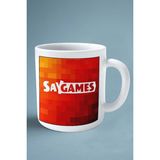 Say Games Mobil Oyun Baskılı Kupa Bardak Çift Taraflı Baskı Kişiye Özel Model 3