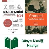Say Yayınları Dinler Tarihi 101 + Geometri + Dünya Klasiği Hediye - Hayır