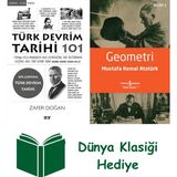 Say Yayınları Türk Devrim Tarihi 101 + Geometri + Dünya Klasiği Hediye - Hayır