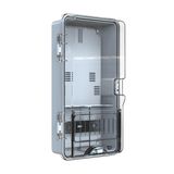 Sayaç Kutusu 9 Sigortalı Monofaze/Trifaze Sıva Üstü Sayaç Kutusu IP54 23.3 x 42 x 11.5 cm POLİ 016-E