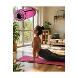Sayarmarkt 10 Mm Fitness Yoga Matı Kaymaz Yüzey Çift Taraflı Kullanım Dayanıklı Eva Malzeme