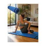 Sayarmarkt 10 Mm Yoga Matı Kaymaz Yüzey Çift Taraflı Kullanım Dayanıklı Eva Fitness Minderi