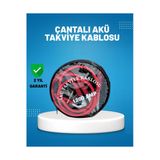 Sayarmarkt 1200 Amper Akü Takviye Kablosu 2 Metre İzoleli Bakır Uçlu