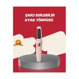 Sayarmarkt 360° Etkili Elektrikli Ayak Bakım Aleti Nasır Giderici