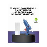 Sayarmarkt 40W Sıcak Silikon Tabancası 5 Silikon Hediyeli Dayanıklı Tasarım