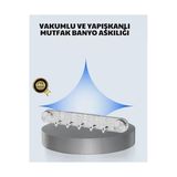 Sayarmarkt Aletsiz Montaj Vakumlu Yapışkanlı Askı Aparatı